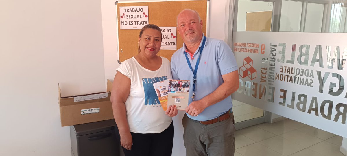 RedTraSex's tweet photo. 🇵🇦 #Panama Presentes en la Oficina del Alto Comisionado de las Naciones Unidas para los DDHH de América Central @ONU_es.

¡Las trabajadoras sexuales no somos el problema, somos parte de la solución! #TrabajoSexualEsTrabajo 🧡 https://t.co/X6CArlusu6