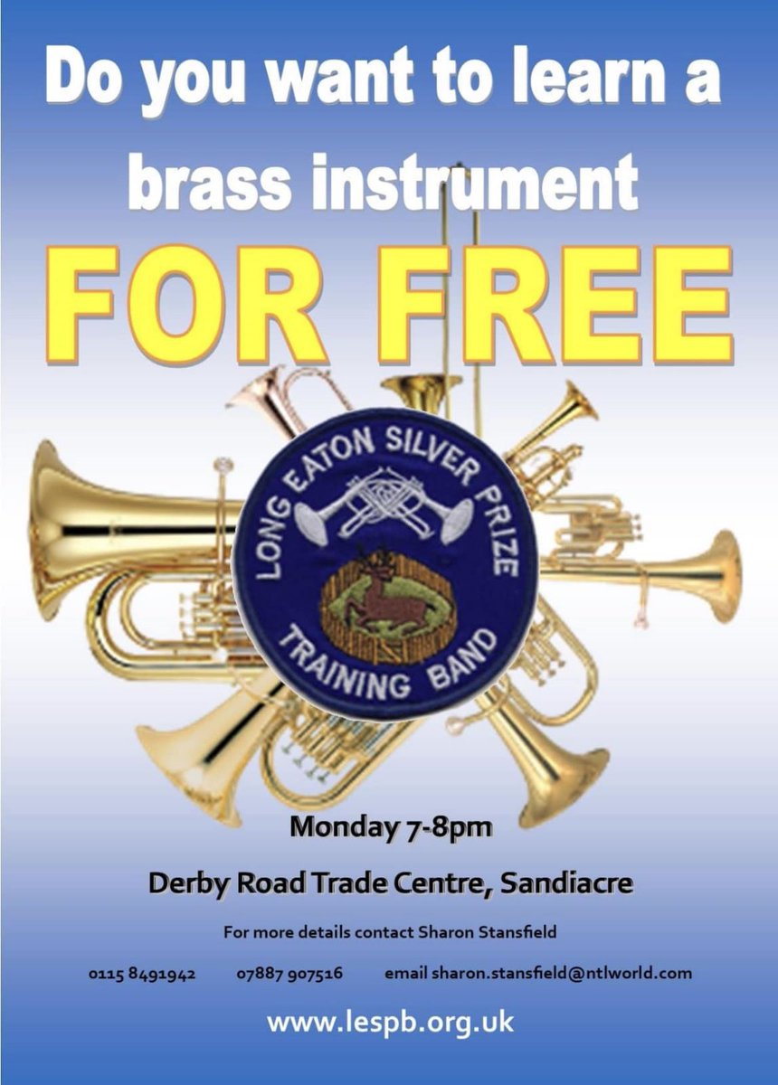 Long Eaton Band (@lespb1906) on Twitter photo 