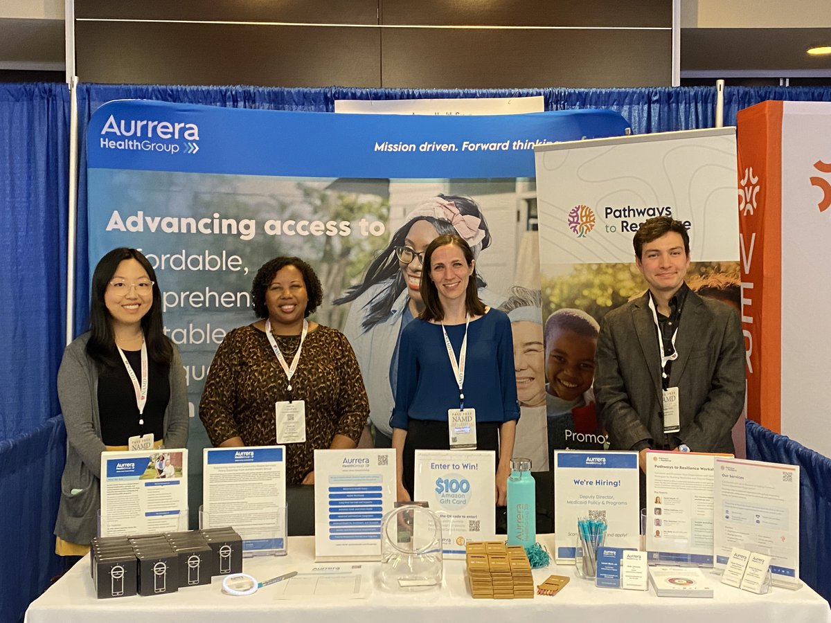 We're all set up at <a href="/statemedicaid/">NAMD</a>'s Fall Conference! Visit us at Booth 97 to meet our team and participate in our contest! Enter for a chance to win a $100 Amazon gift card. For each entry we receive, we'll make a $10 donation to <a href="/WCKitchen/">World Central Kitchen</a>. See you here! #Medicaid