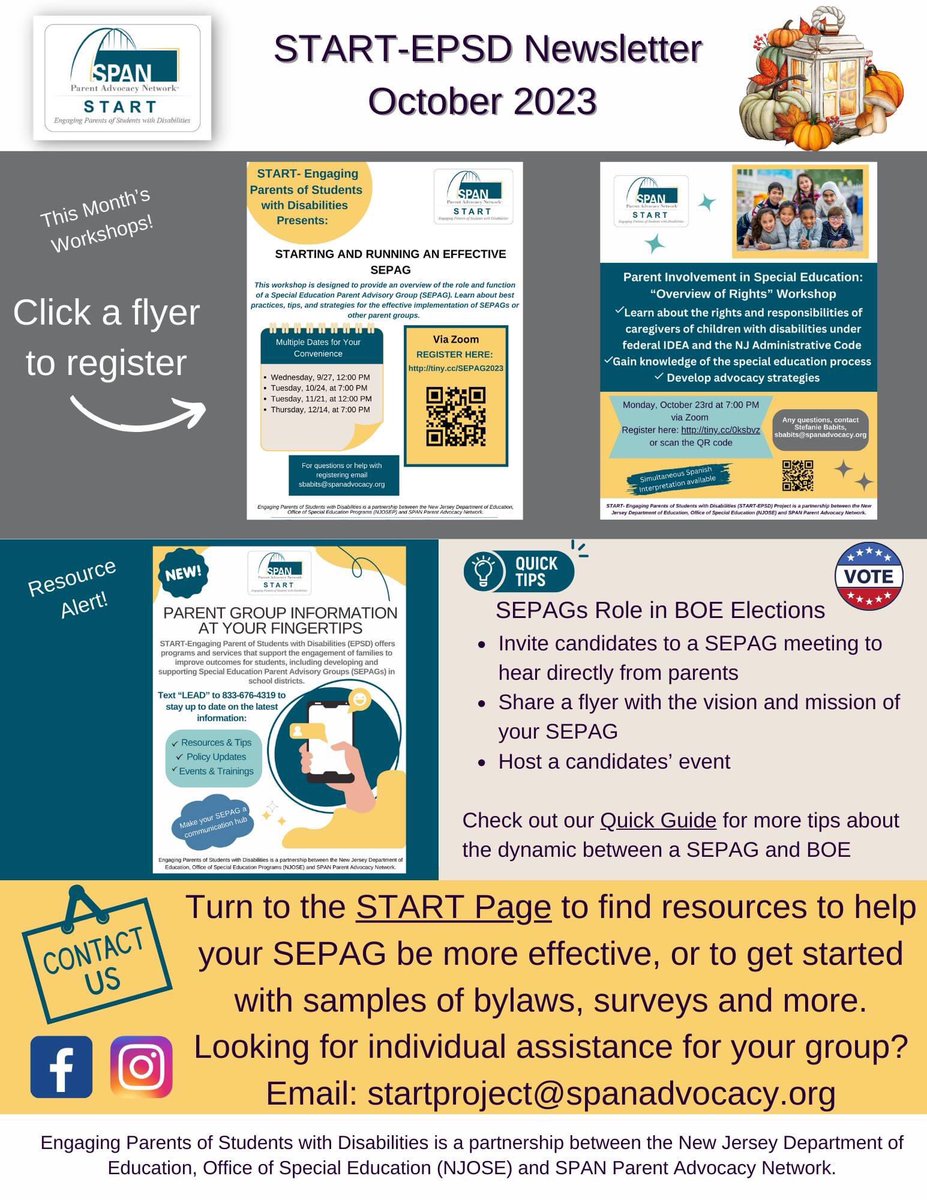 STARTNJ's tweet photo. Check out our October newsletter. To download and/or access the live links, click here/ Para descargar y/o acceder a los enlaces en vivo, haga clic aquí: https://t.co/HmM8n6Rzug https://t.co/0qij9qffVL