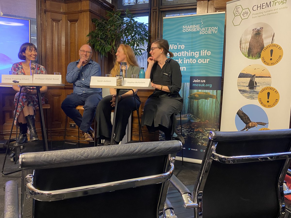 <a href="/AlistairBoxall/">Alistair Boxall</a> <a href="/SarahGBR71/">Sarah Jackson</a> <a href="/mcsuk/">Marine Conservation Society</a> <a href="/FidraTweets/">Fidra</a> <a href="/britishports/">British Ports Association</a> Thank you to all our amazing speakers and for a facinating discussion