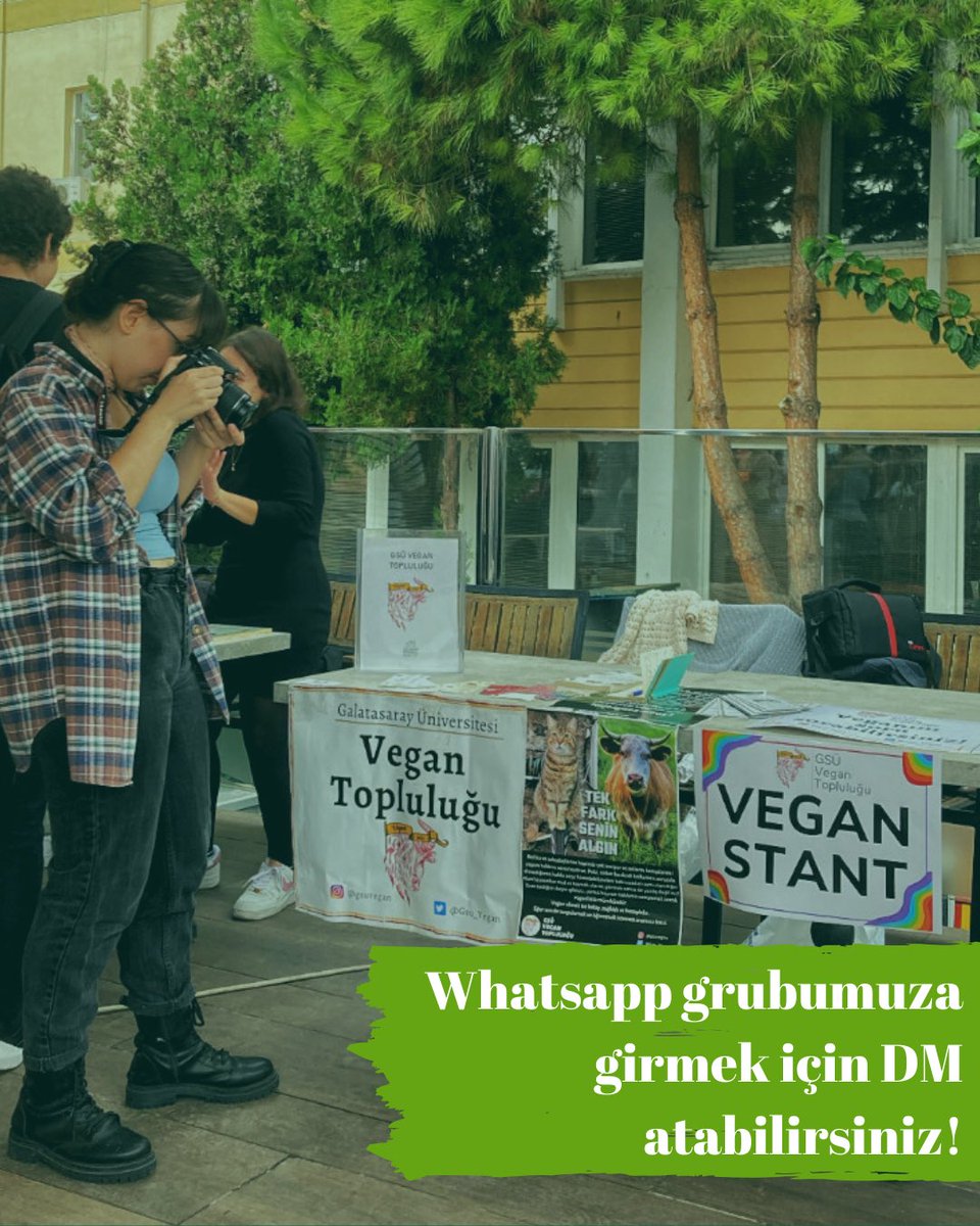 Oryantasyonda standımıza gelip bizimle sohbet eden ve veganlıkla ilgili sorularını soran herkese çok teşekkürler!
Tanışma toplantısında görüşmek üzere 🤩🌱
Bu dönemki whatsapp grubumuza girmek için bize yazabilirsiniz 💚