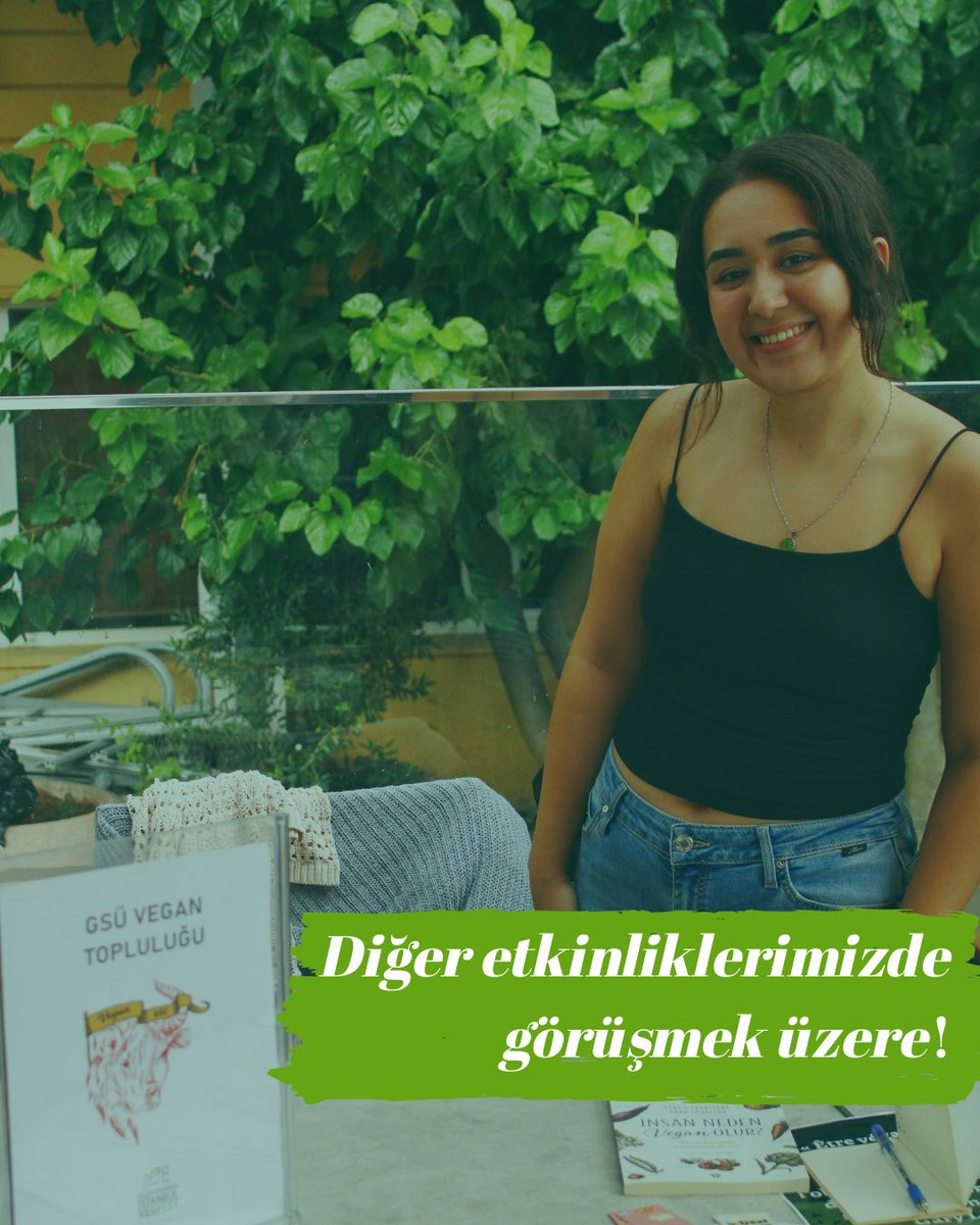 Gsu_Vegan's tweet photo. Oryantasyonda standımıza gelip bizimle sohbet eden ve veganlıkla ilgili sorularını soran herkese çok teşekkürler!
Tanışma toplantısında görüşmek üzere 🤩🌱
Bu dönemki whatsapp grubumuza girmek için bize yazabilirsiniz 💚 https://t.co/55zGpN9KOp