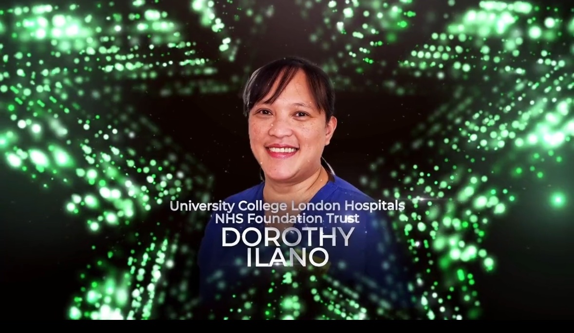 Here she is.... Dorothy our superstar.... rising star. We created the new role &amp; she made it her own with stars on✨ The impact she has had in retention is phenomenal. So proud✨⭐️ <a href="/uclh/">UCLH</a> <a href="/RCNLondon/">RCN London</a>