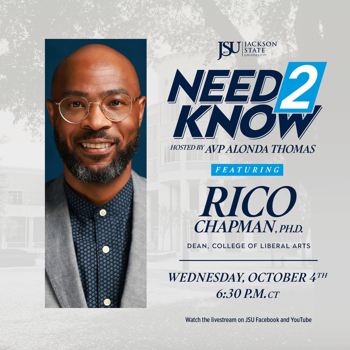 Academic Affairs at Jackson State University tweet media
