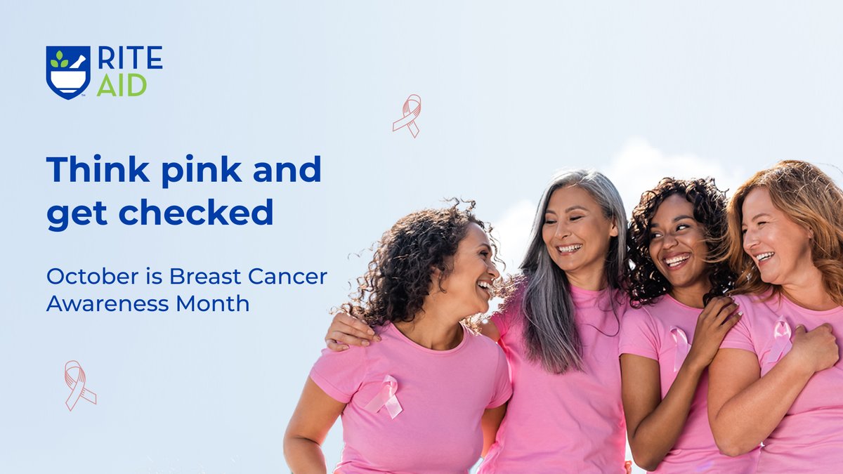 This #BreastCancerAwarenessMonth, remind someone you love (including yourself) to take a moment to get checked. #ThinkPink