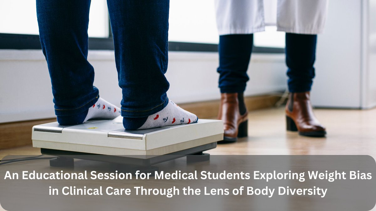 MedEdPORTAL's tweet photo. An educational session on mitigating weight bias from @MDallaPiazzaMD @Rutgers_NJMS includes content on body diversity & addressing weight bias, followed by small-group discussions on debunking common weight-related myths. https://t.co/LDDpUGf3RD #MedEd #MEPFeature https://t.co/zSjwHwKmLU