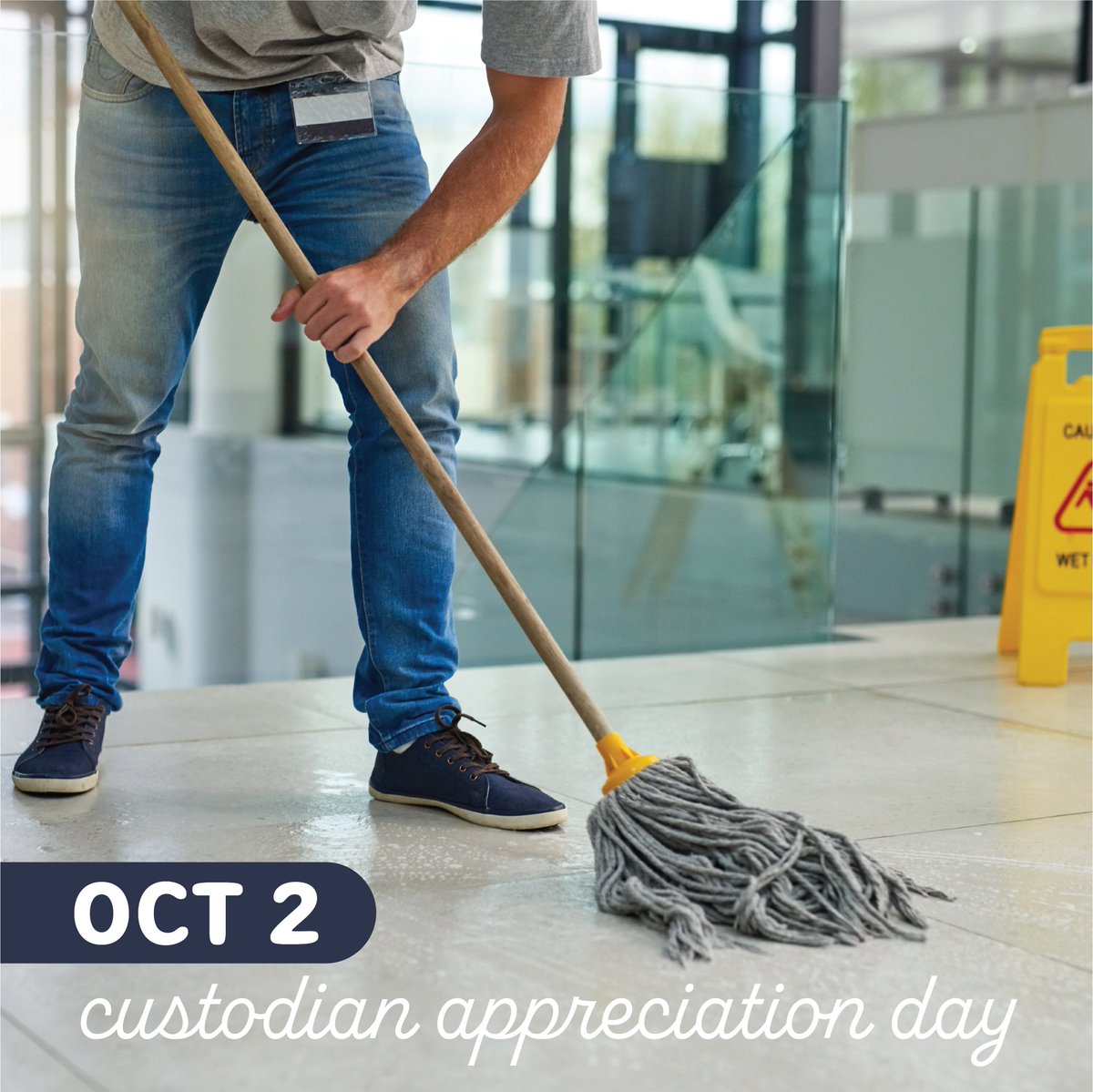 THANK YOU Custodians for the amazing things you do each and every day.