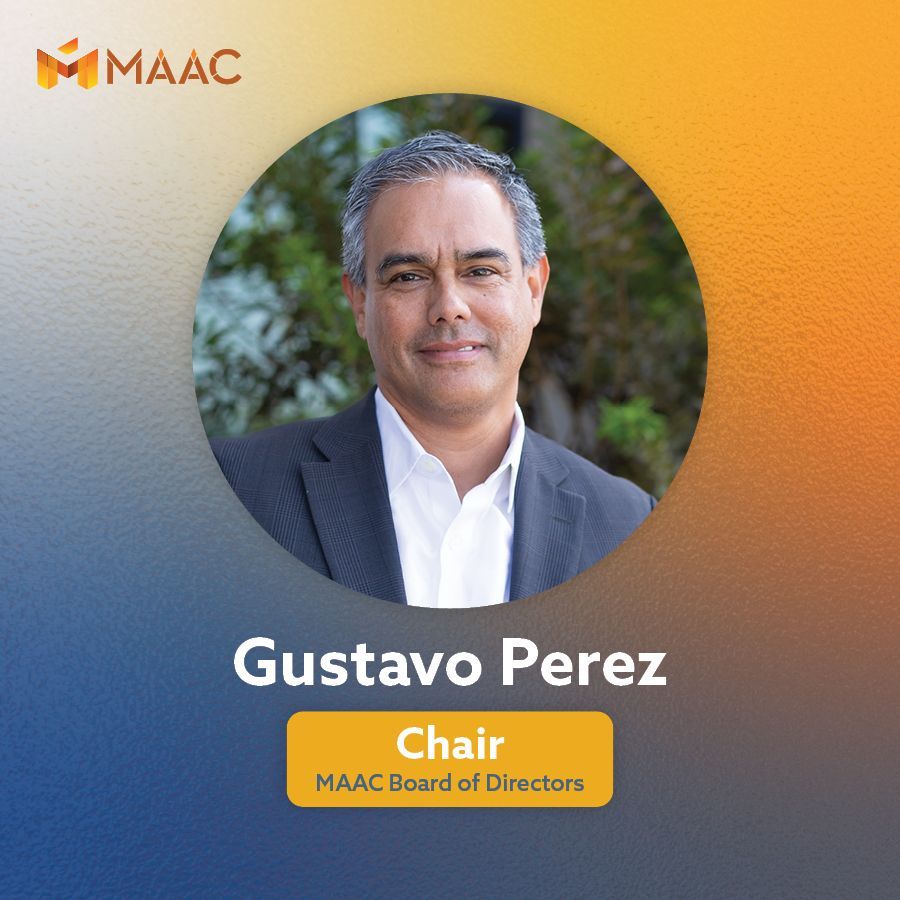 Congrats to Gustavo Perez on being appointed Board Chair of MAAC! He has been serving on the Board of Directors for 5 years. With his exceptional leadership abilities &amp; infectious enthusiasm, he will undoubtedly make a profound impact on our organization.

#MAACLeads #MAACImpact