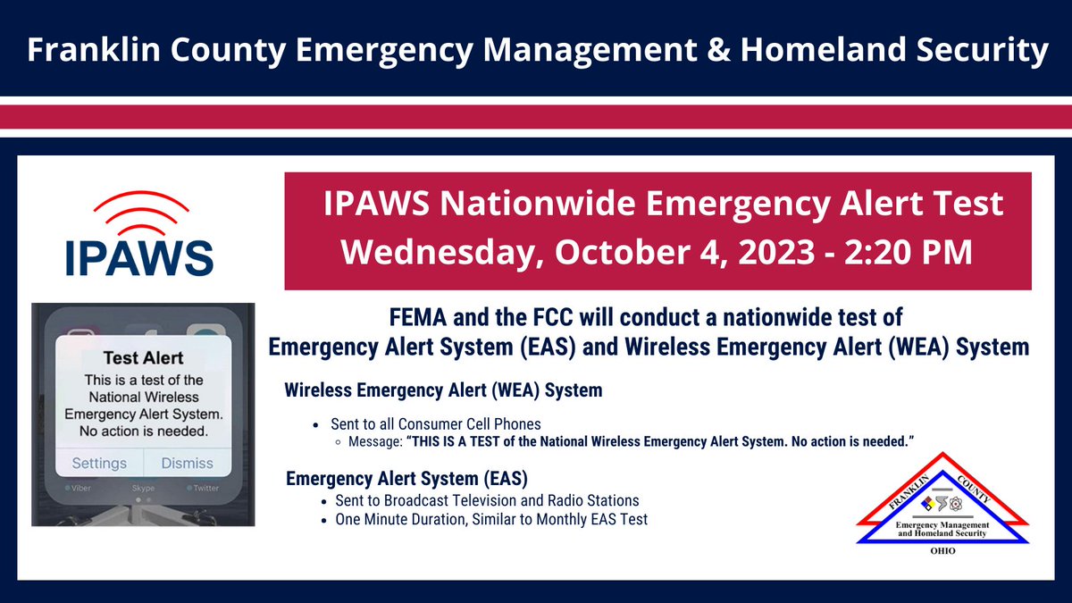 Franklin County Emergency Management tweet media