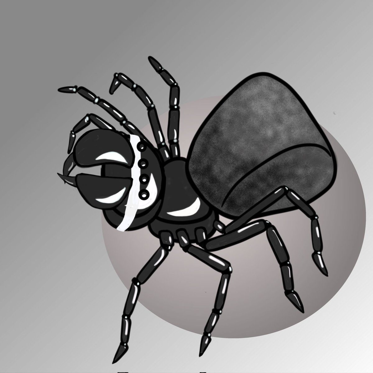 car2nerr's tweet image. #inktober2023day2  #Spiders #Artflow #SamsungNote