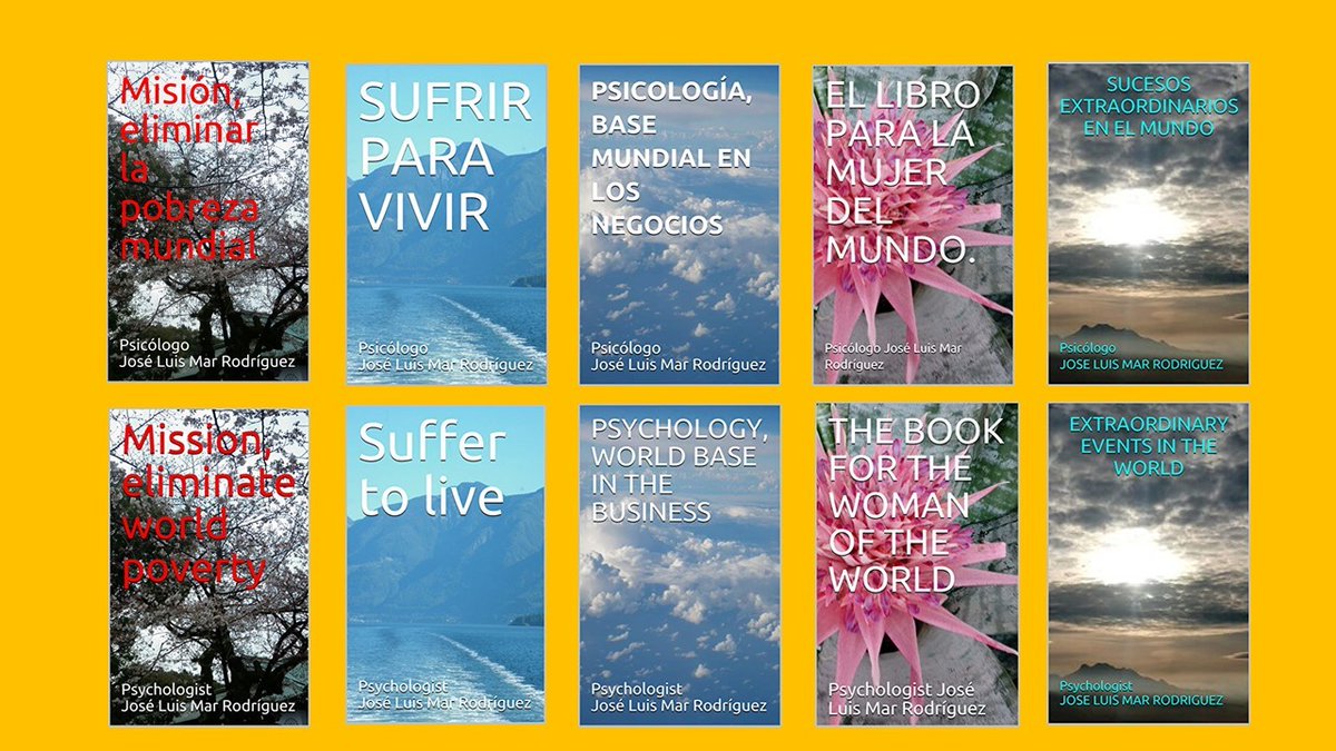 JoseLuisMarR's tweet photo. Adquierelos en Amazon - Acquire them in Amazon
ESTRENO - PREMIERE
Libro Español https://t.co/Ku2AwZp4bD
Book English https://t.co/MPKgYWp2ox
https://t.co/qnGLoujqdc
https://t.co/j6K7OKiTSO
https://t.co/64nwXFZV1D
https://t.co/X5FWAsXuCZ
https://t.co/zBvr6jJTSA
#love,#sunflower, https://t.co/FlFMsuLQCU