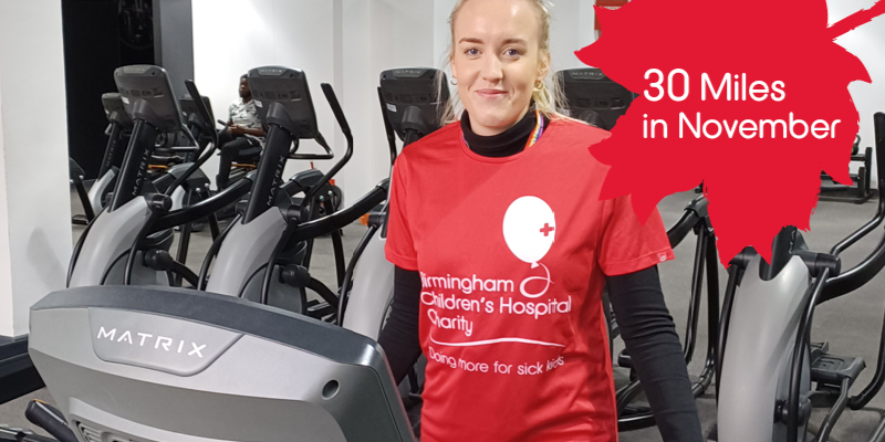 Bham_Childrens's tweet photo. Are you on Facebook? Why not get involved with our November fundraising challenge? We want you to tackle 30 miles - your way - over 30 days. Find out more and join our Facebook community here: https://t.co/2Xu6Ws9bas https://t.co/NhHRWumPO9