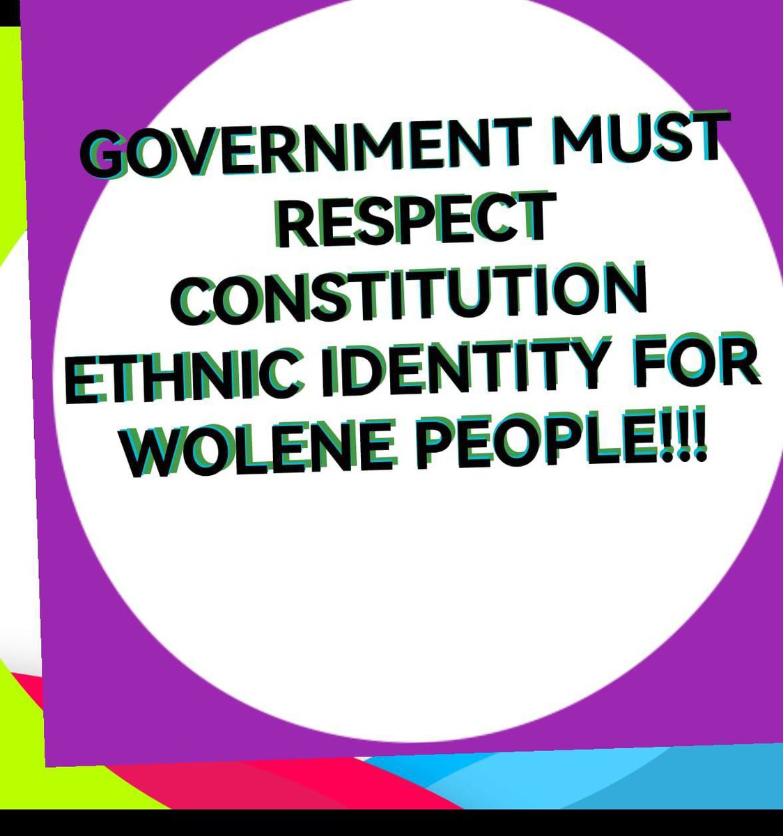 TiTu39892269's tweet photo. #የወለኔ ሕዝብ በሰላማ��� መንገድ የጠየቀው ጥያቄ መንግስት ቱክረት ሰቶት በግዜ ምላሽ ይስጥበት !!
>>>#የወለኔ ሕዝብ ወደ አላስፈላጊ ነገሮች ውስጥ ከመግባቱ በፊት መንግስት በአፋጣኝ ፍትህ ያስፍን ::

#Identity For Wolane
#WoleneVoice
@AbiyAhmedAli https://t.co/6lYXaeg3OS