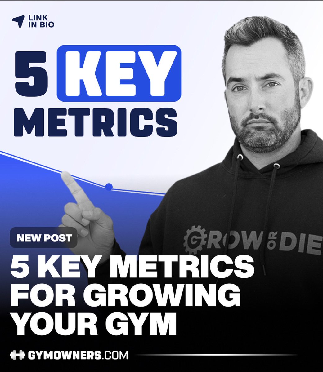 Is your business growing? Are you tracking your metrics? 📈📊

Learn the essentials here: gymowners.com/blogs/5-essent…