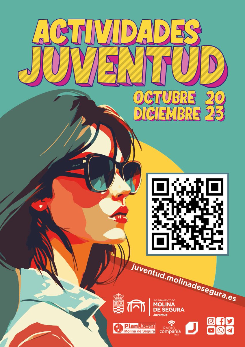 juventudmolina's tweet photo. 🔜Nueva oferta de CURSOS y ACTIVIDADES. Puedes consultar toda la información en https://t.co/DDZ6srQYgV.🗯 #juventudmolinadesegura https://t.co/y2jnjDpbFD