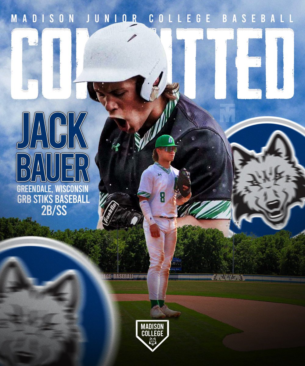 I am excited to announce my commitment to Madison College to continue my academic and athletic career! I would like to thank my family, coaches, and friends who have supported me along the way!