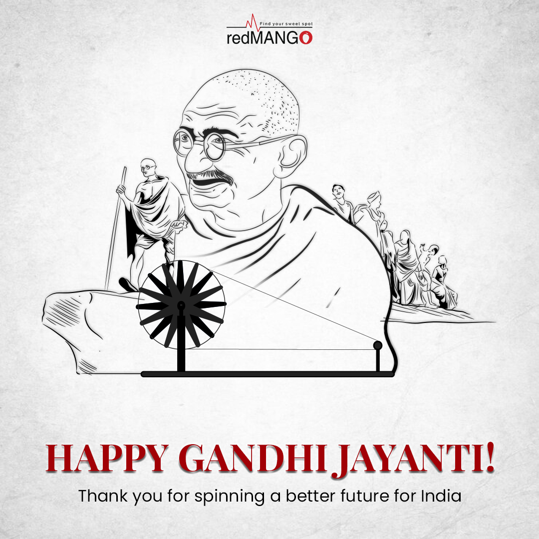 Happy Gandhi Jayanti.
#gandhiji #Gandhiji #HappyGandhiJayanti #Gandhiji #peace #justice #swadeshi #greeting #telecommunication #redmangoanalytics