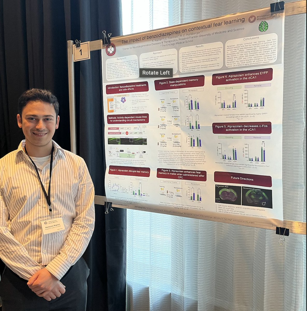 RFUMS Graduate Student Association (@rfuniversitygsa) on Twitter photo Last week, <a href="/rachelk_parker/">Rachel Parker</a> & <a href="/KamKaplanRFUMS/">Kameron Kaplan</a> did an amazing job presenting their work at <a href="/PavlovSociety/">Pavlovian Society</a>. Last week, <a href="/rachelk_parker/">Rachel Parker</a> & <a href="/KamKaplanRFUMS/">Kameron Kaplan</a> did an amazing job presenting their work at <a href="/PavlovSociety/">Pavlovian Society</a>.