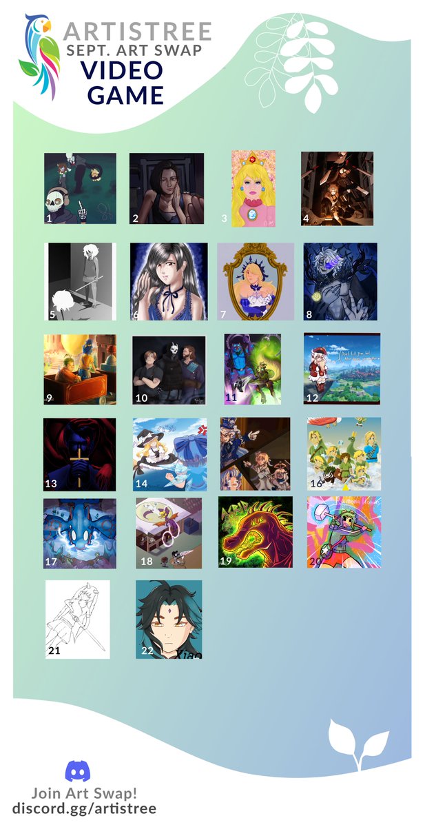 Beautifuldais18's tweet photo. I am so happy to share this Art Swap I was apart of, that is hosted in @artistreeio Discord server! Many artist coming together to show off our unique styles, and show support for each other! Mine is #3
Please check out the other artist links in the description! https://t.co/OnRSSmMhB9