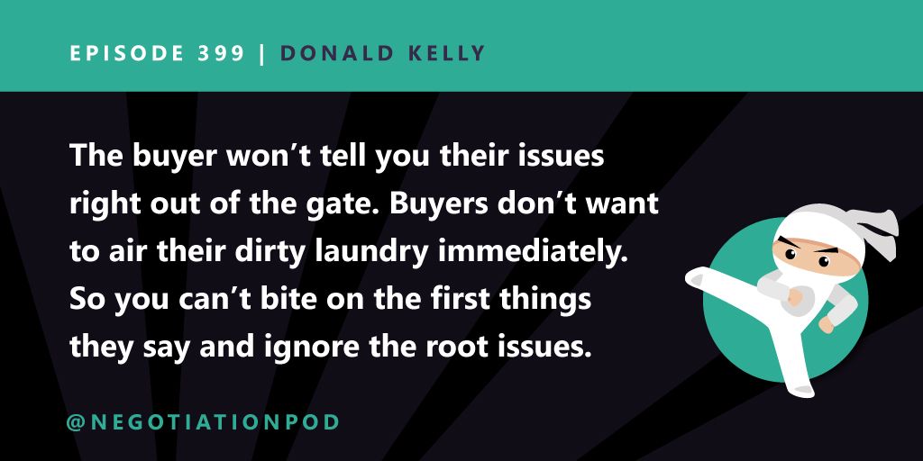 Why do you need to “Seek first to understand” when you start the #sales process?

<a href="/DonaldCKelly/">Donald C. Kelly</a> shares why in this episode of <a href="/NegotiationPod/">Mark at Negotiations Ninja</a>!

buff.ly/48vXYzj 

#Negotiations