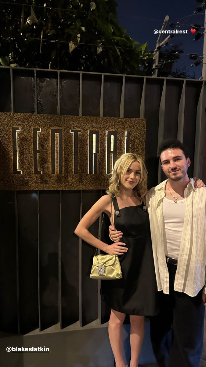 shipkafiles's tweet photo. kiernan shipka and blake slatkin at the central restaurant in peru https://t.co/8WL26D9VlV