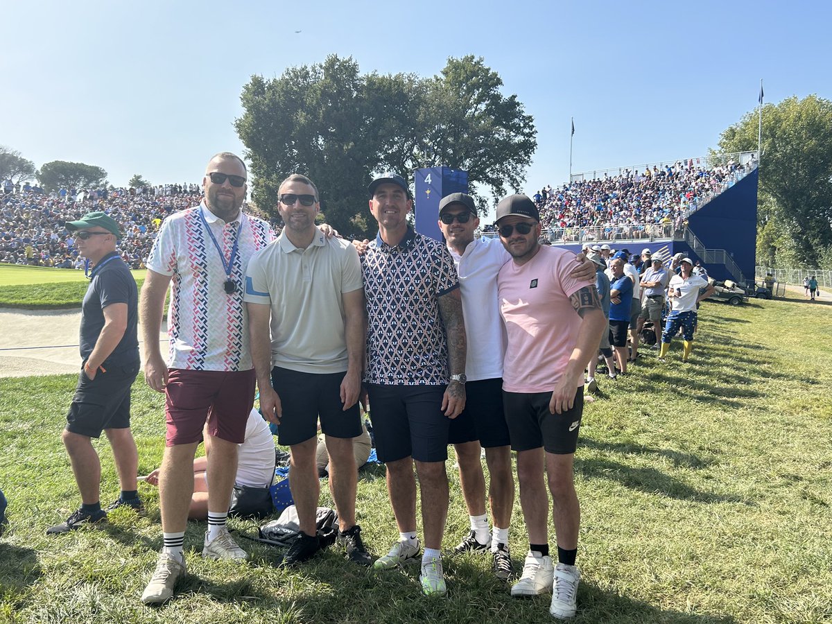 SHUCK83's tweet image. What a week!!! #RyderCup2023 @LOUPENIKET ⛳️