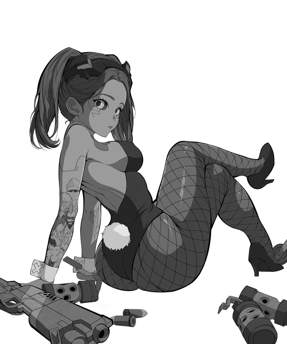 MikeSins3's tweet photo. Still mad how they did my girl but i finally drew her🔥 
#Procreate #Rebecca #CyberpunkEdgerunners https://t.co/W9fLqiKIR1