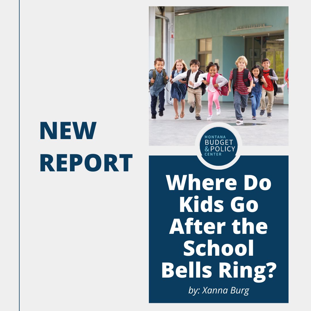 The demand for afterschool programs in Montana outpaces availability. For every child in an afterschool program in Montana, four more children are waiting to get in. 

Learn more in our latest report, Where Do Kids Go After the School Bells Ring? montanabudget.org/report/aftersc…