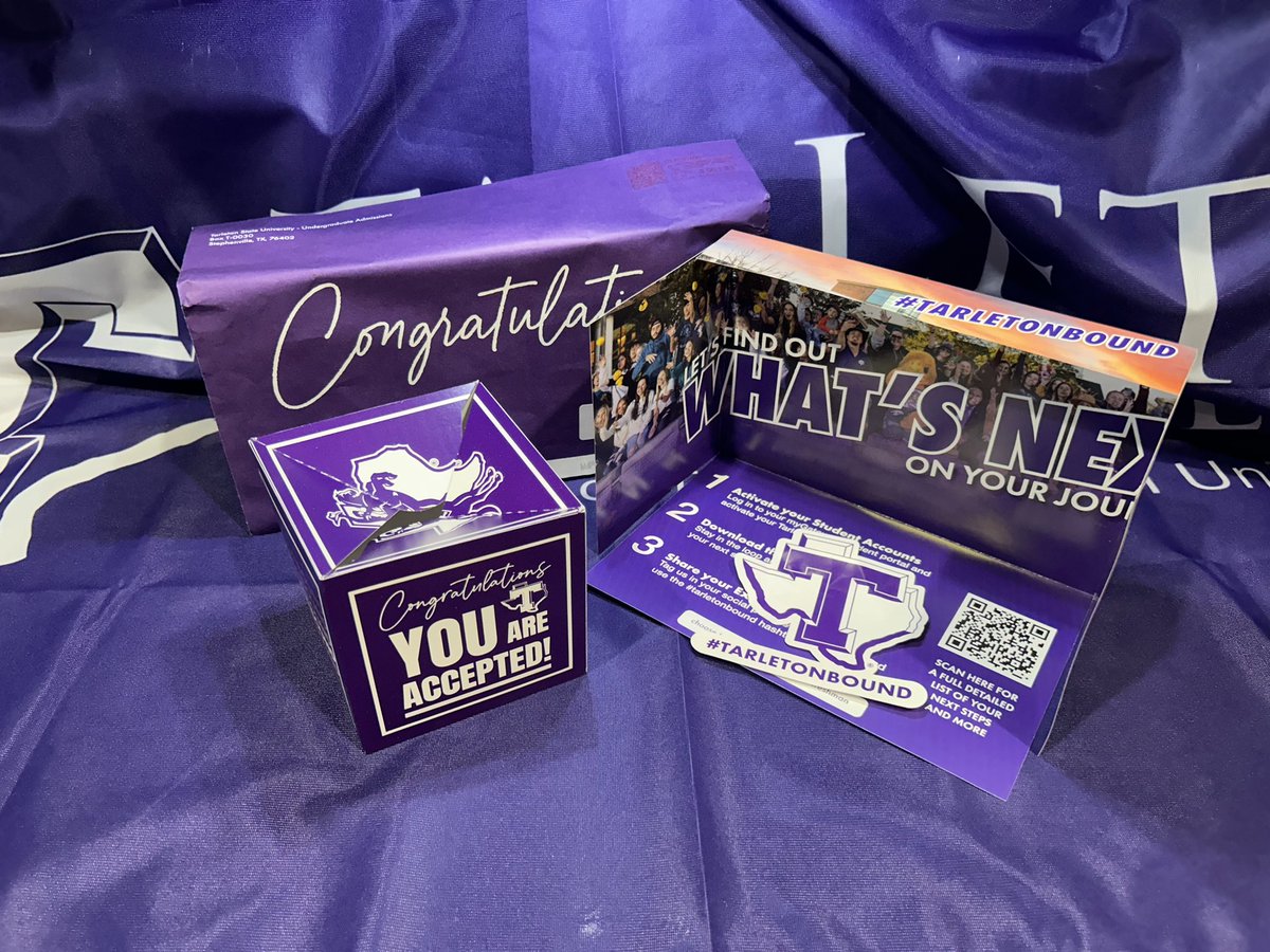 JJduke23's tweet image. It’s Officially getting real!!!! Can’t wait to be a texan!! 💜 I just want to say Thank you to everyone that has been by my side through it all!💜🤍  #tarletonbound  #TarletonCube #accepted 
@Coach_Cump @StefPhillips4 @AlyxCordell @TarletonSB