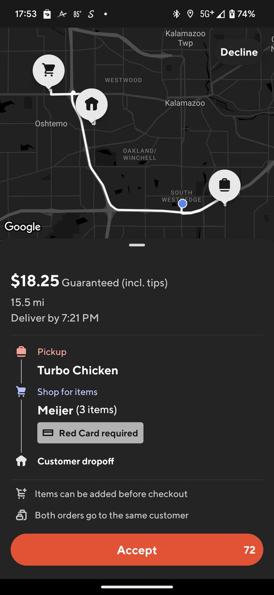 rawmustard's tweet photo. C'mon, DoorDash, stop offering these stupid stacks with shop and pay orders! https://t.co/PiBiDLOdZP