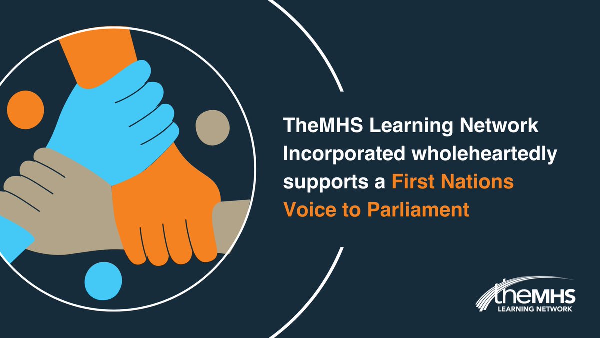 themhsorg's tweet photo. TheMHS Learning Network Incorporated wholeheartedly supports a First Nations Voice to Parliament. 

Our full statement: https://t.co/EXsj3n1pmR 
Additional resources: https://t.co/OuN9X61Yg0

Authorised by L. Dunbar, Secretary, TheMHS Learning Network Inc., Balmain, NSW. https://t.co/TSmgETKler