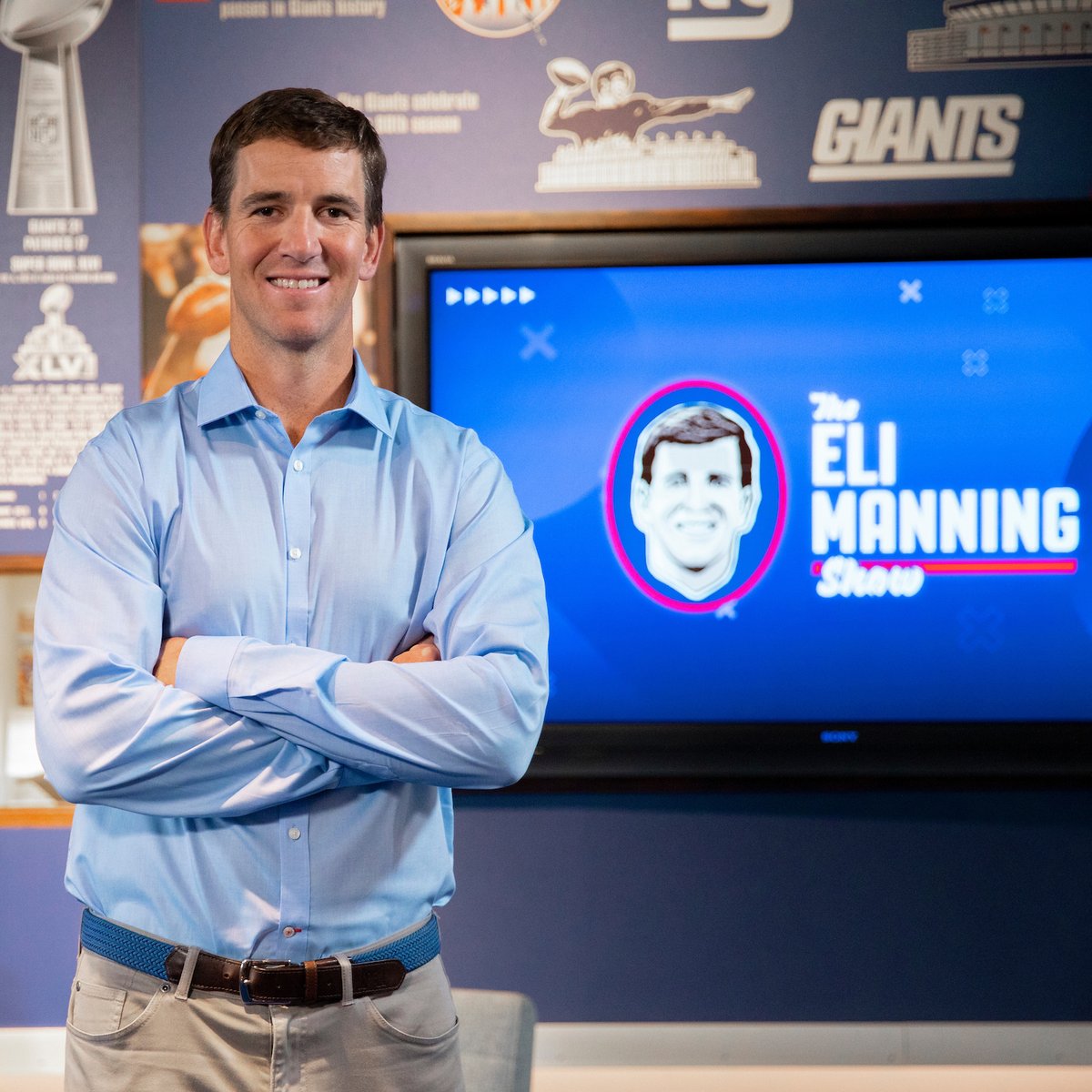 THIS JUST IN: <a href="/Marvel/">Marvel Entertainment</a> and the New York <a href="/Giants/">New York Giants</a> teamed up to bring football legend Eli Manning to their #NYCC booth for a special surprise. Be at Booth #2153 on Thursday at 3:30 PM for the big reveal 👀