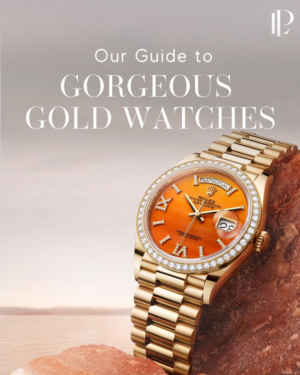 There is no denying the staying power of gold watches ✨

Discover our guide to the most gorgeous gold watches here 🔗 lapatiala.com/luxury-gold-wa…

#goldwatches #goldwatch #luxurygoldwatch #luxurywatch