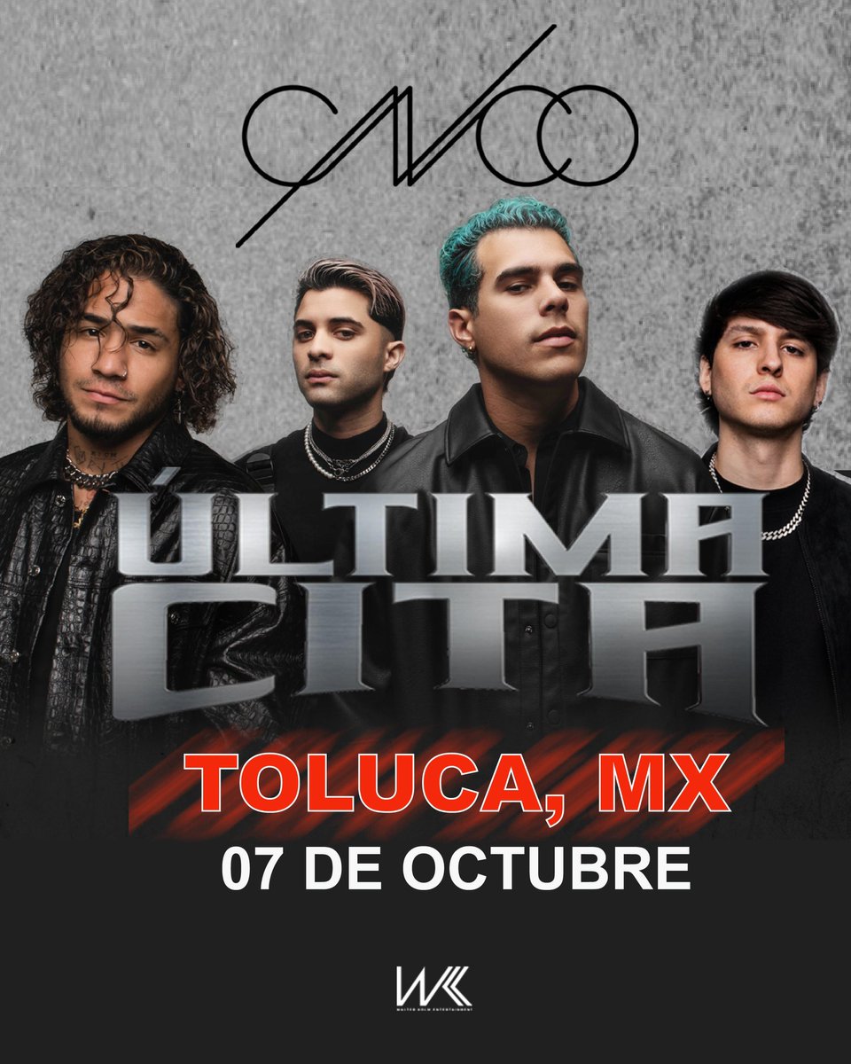 CNCOmusic's tweet photo. Toluca nos vemos el 7!! https://t.co/Qt4vA1fm1F