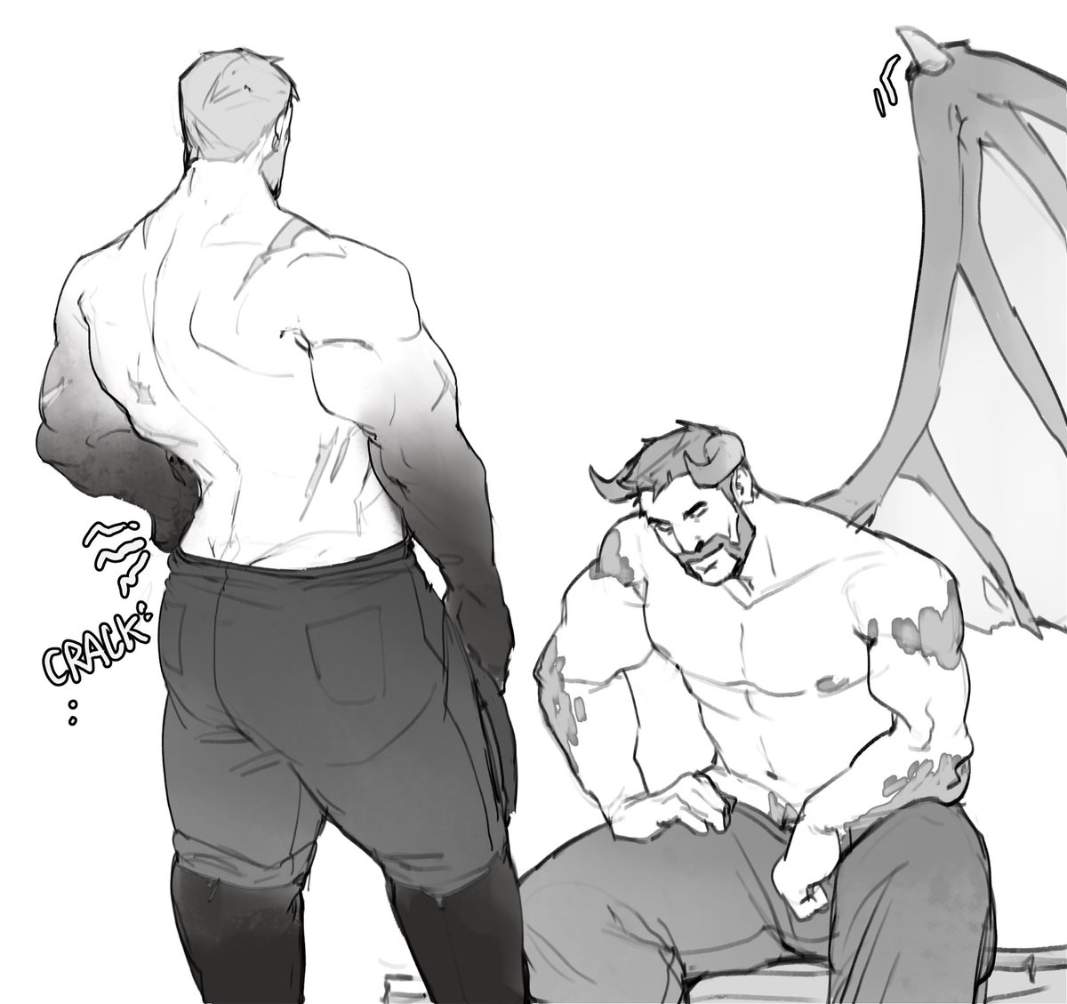 bluegiragi's tweet photo. some monstery antics with the 141 ✨ https://t.co/DOcqMQzVze