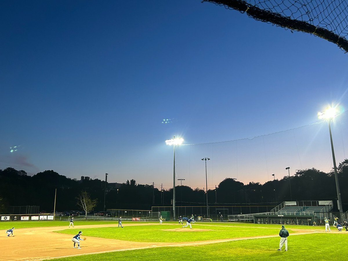 bobynjs's tweet photo. Game 4 @StJBaseballNL 
Feildians vs Shamrocks 
St. Pat’s Ballpark https://t.co/J2c3pXOKYH
