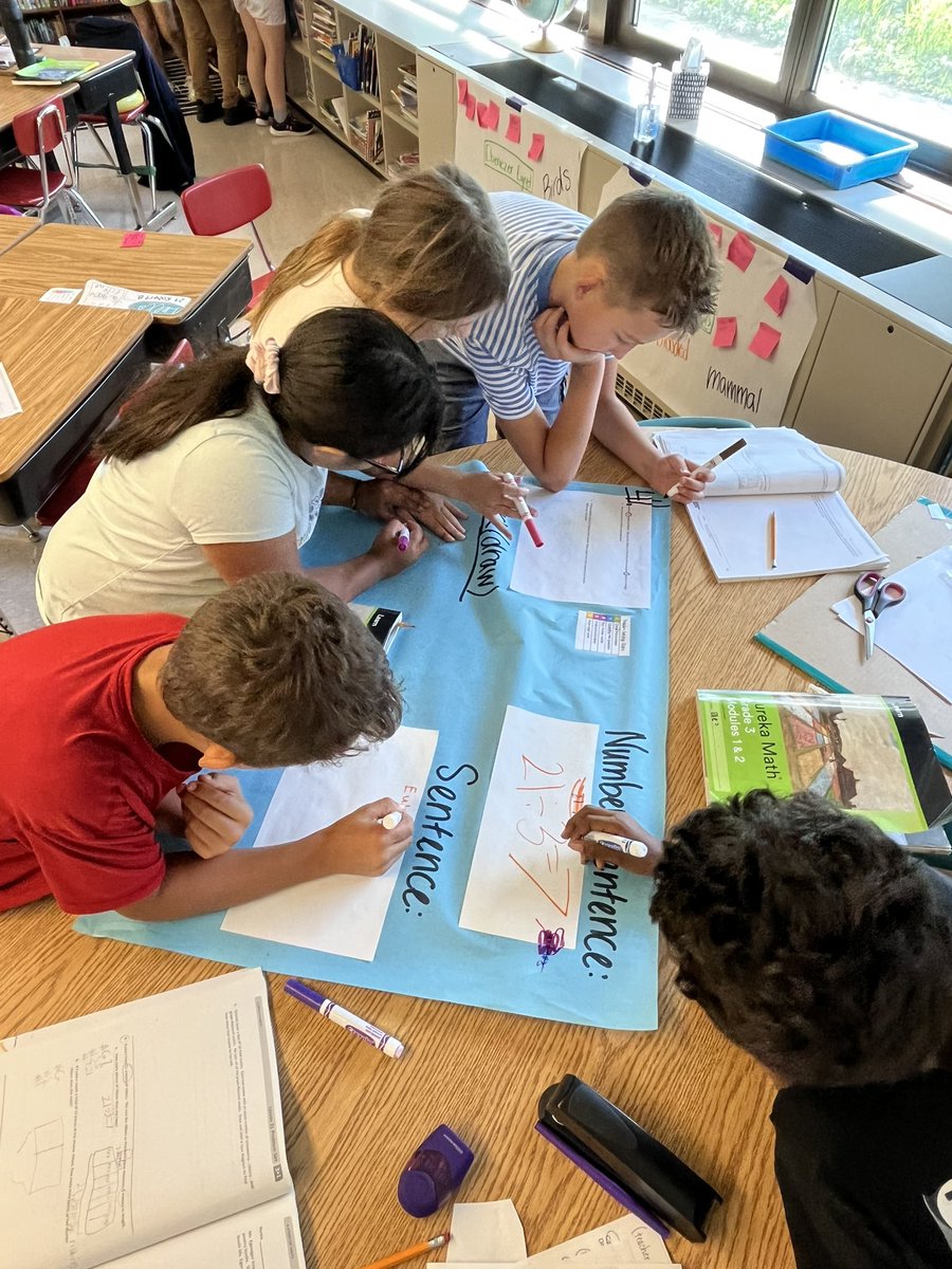 d61porter's tweet photo. Working in groups to solve 2 step word problems! @d61sandoval #d61learns https://t.co/jfjsSNlpeD