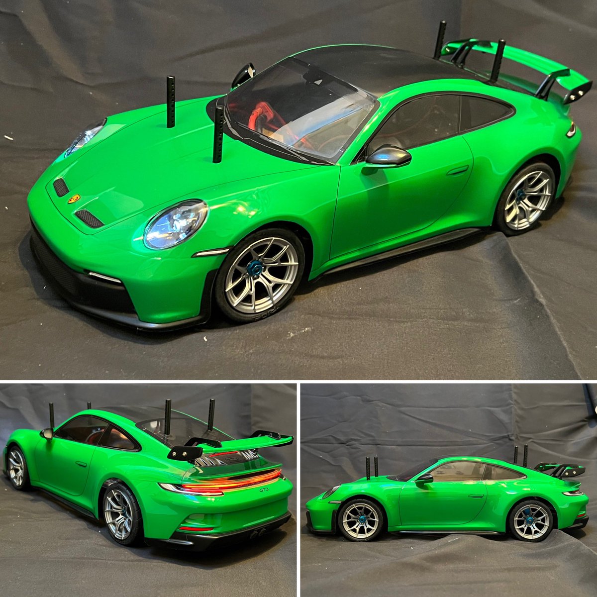 isitaku1's tweet photo. ๅคไผใฟใฎๅทฅไฝใงใใซใทใง911GT3ใใคใใใพใใใใใคใผใซใๅคใใใใใใฏใฝใซใใณ่ฏใใชใใพใใใ
#porsche992 #tamiyarc #tt02 #pythongreen https://t.co/J0XRwLGdjd