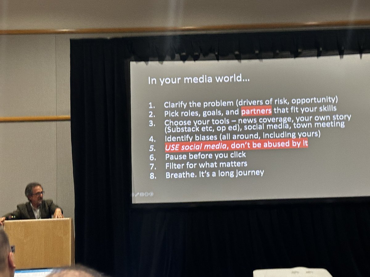 anand_caps's tweet photo. Amazing tutorial on communicating science by @Revkin!
You can still hear from him during Science Communication Program today.
Time: 5-6 pm
Venue: Portland Ballroom.
#AAAR2023 #CommunicatingScience https://t.co/MvuddbOs3J