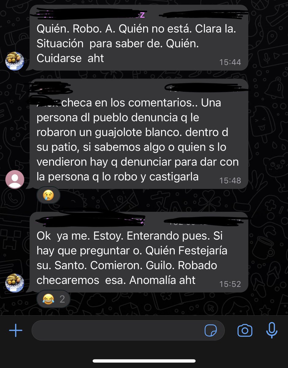 Edithsss30's tweet photo. Conversaciones del chat de mi comunidad, que me hacen decir WTF: https://t.co/ktadB9l7cg