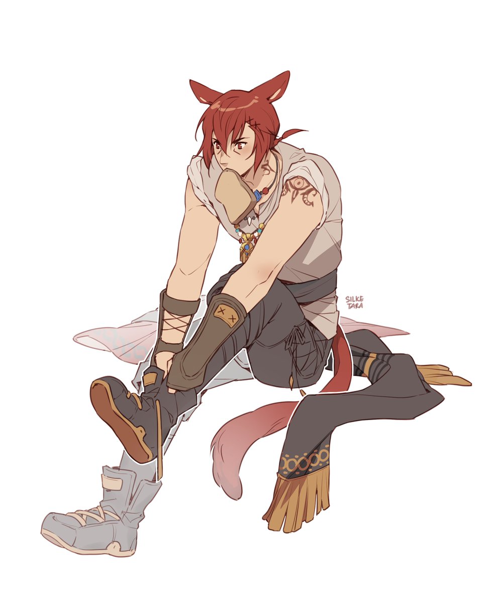 silketara's tweet photo. Unexpectedly fell too deep into this G'raha train ✨ https://t.co/fatj0x1irk
