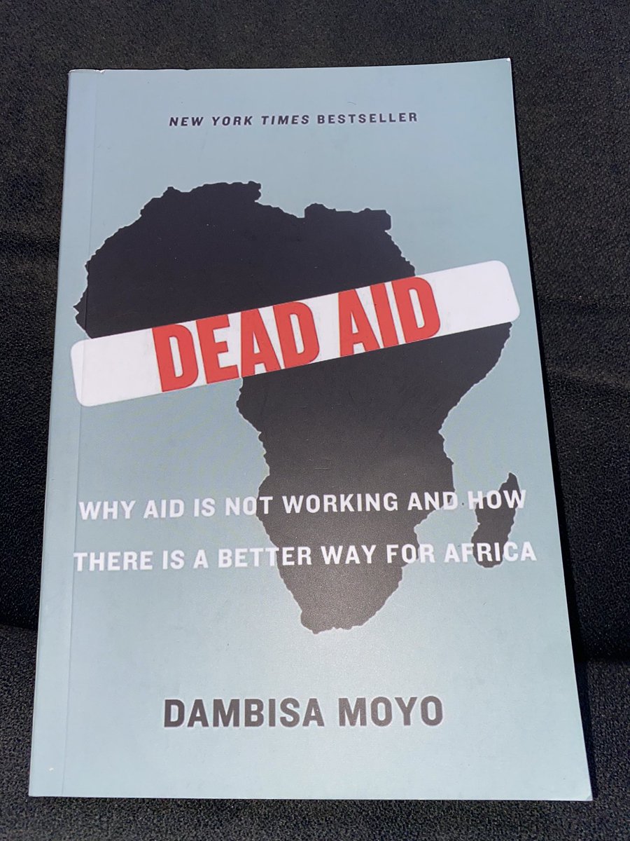 Our official reading book for the month of October, 2023.

DEAD AID by @dambisamoyo 

#SuccessBookClub #WithBooksWeConquer