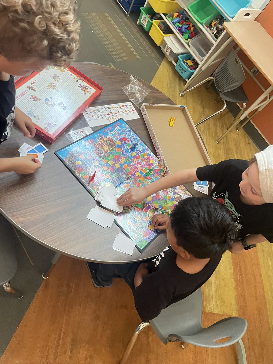 Ms_Branham's tweet photo. Game Club started today!! Our focus was following directions and taking turns! We will learn and play a new game each week with a new SEL focus! @FremontSPS https://t.co/peLvQ0Vr69