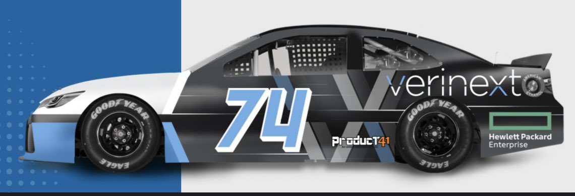 DevinJones35's tweet photo. Say what?! 👀 
We are going to attempt the @NASCAR Xfinity race at the Charlotte Roval with @chkracing! We’ll have to qualify in and it won’t be easy but the team has a solid car and we’re leaving it all out there to make the show. Thank you @verinext &amp; @HPE. Let’s do this!! https://t.co/PTUwt00tKc