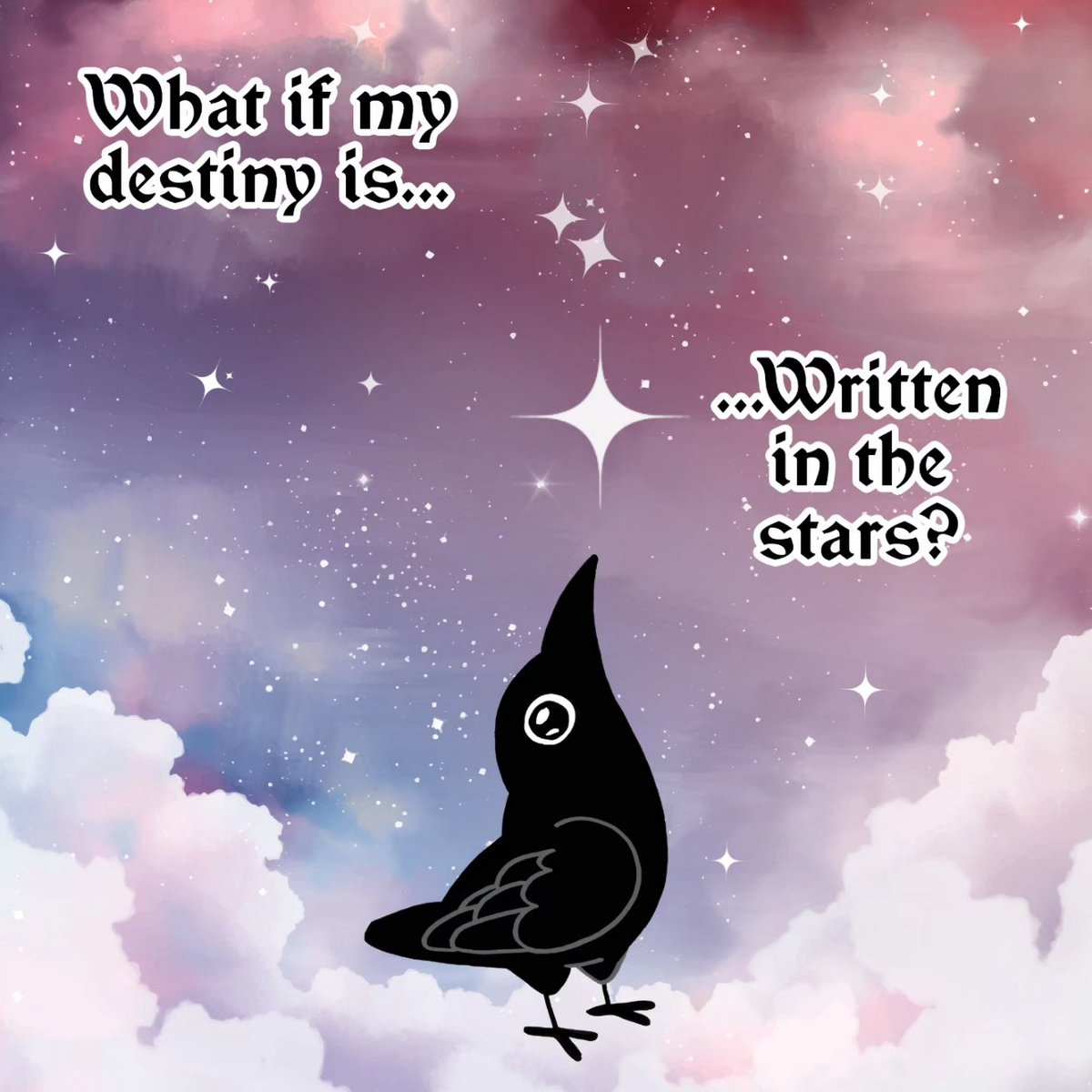 Secondlina's tweet photo. New Crow Time 🎲 https://t.co/iCTUeySljV
