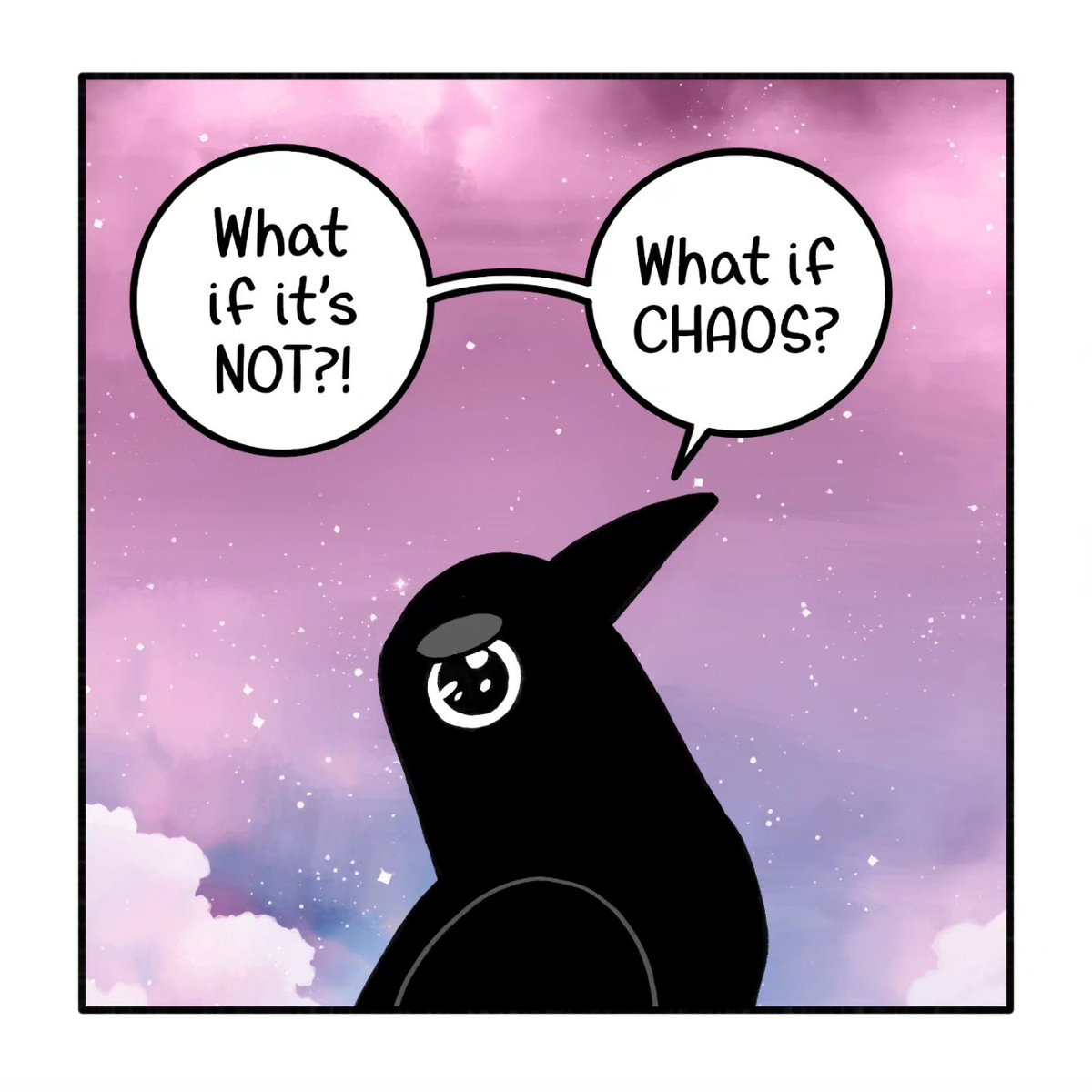 Secondlina's tweet photo. New Crow Time 🎲 https://t.co/iCTUeySljV