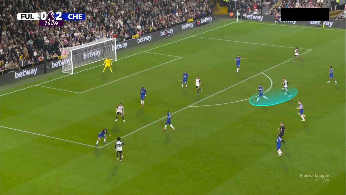 3HShipo's tweet image. 📌الدقيقة 76: توم كيرني وحيدا امام نقطة الجزاء 
📌الدقيقة 77: لوكيتش يهرب من رقابة إنزو 
🔄 الدقيقة 78: مشاركة ليزلي أوجوشوكو 

برأيي ان بوتشيتينو اتأخر في تبديل ليزلي، كان من المفترض ينزل في فترة الدقايق 55-60 خاصة مع ضغط فولهام وفقدان السيطرة على الكرة 
#Lesley #Ugochukwu