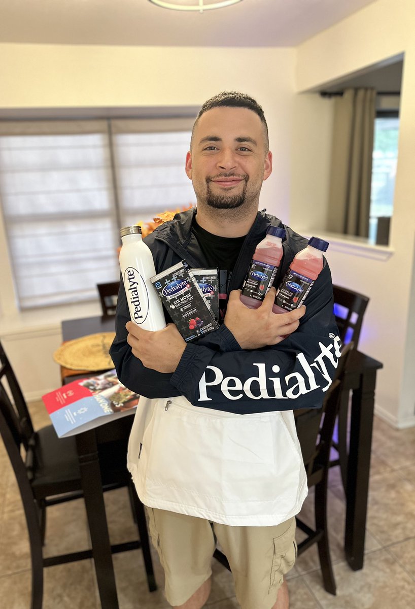 You already know @pedialyte and I go way back, so it’s only right they got me with a #gift again 😤💯
