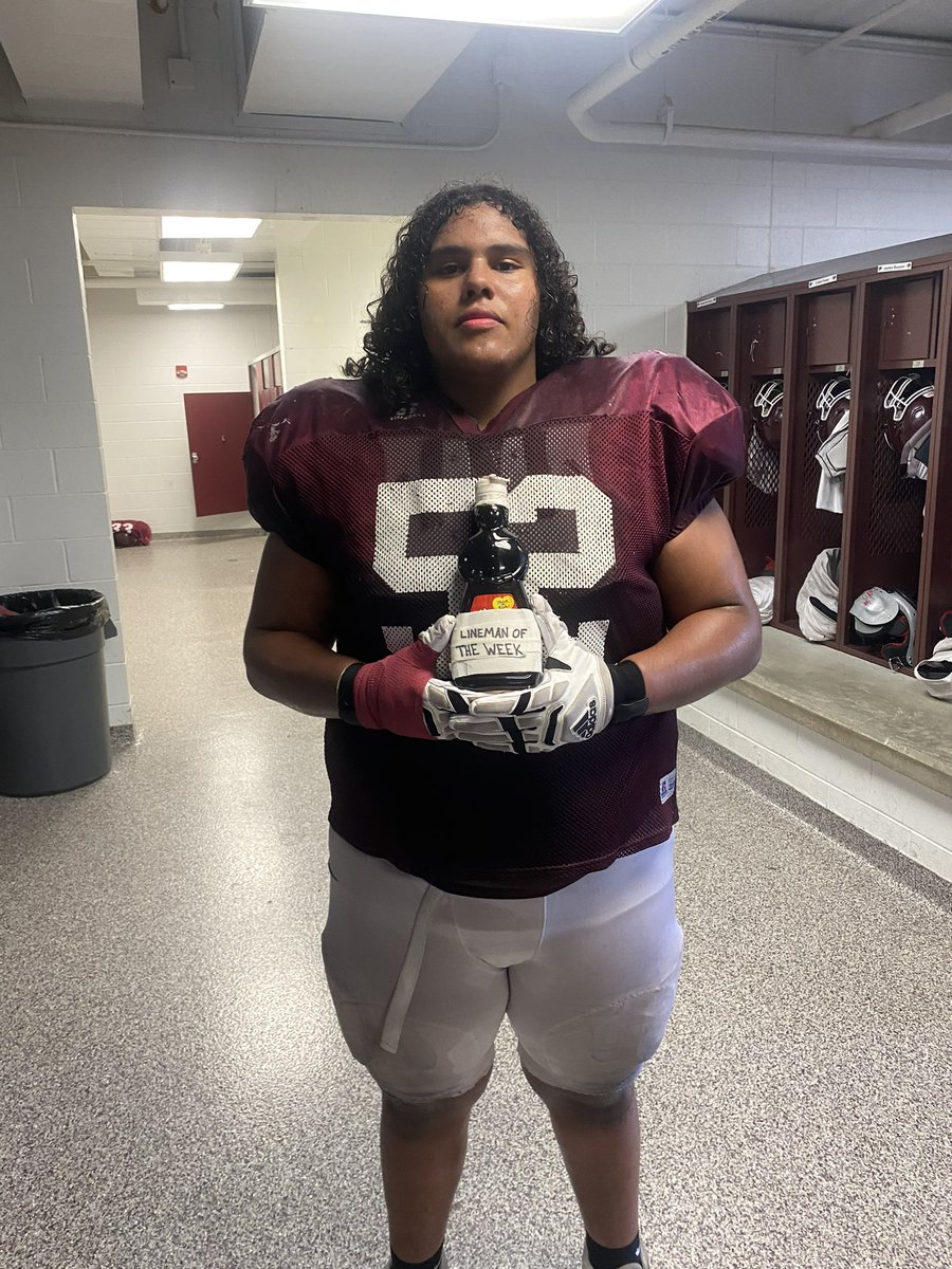 Second time this season the coaches awarded me lineman of the week!  Thanks for the support coaches! <a href="/GentryPioneerFB/">Gentry Pioneer Football</a>